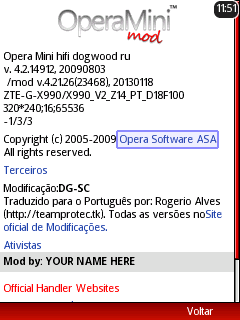 Opera Mod 4.21 beta 26